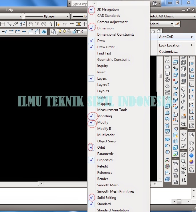 Belajar 3 Dimensi Autocad ( 3D )